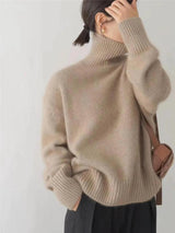 Women’s Sweater – High Neck with Long Sleeves