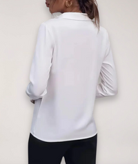 Hemena - Tailored Button Up Blouse