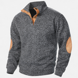 Men's Sweater – Stand Collar Design