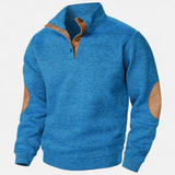 Men's Sweater – Stand Collar Design