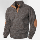 Men's Sweater – Stand Collar Design
