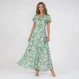Pymira - Elegant Floral Maxi Dress