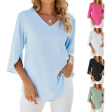 Elaran - V Neck Blouse