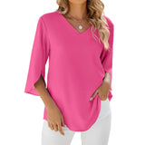 Elaran - V Neck Blouse