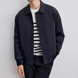 Alonzo – Men’s Collared Spring Jacket with Pockets