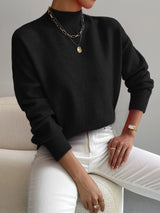Faith – Comfortable Womens Mock Neck Sweater