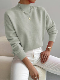 Faith – Comfortable Womens Mock Neck Sweater