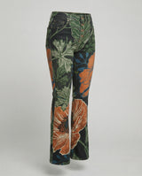 Elmirra - Womens Flared Jeans With Four Button Detail