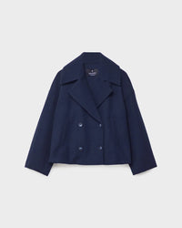 Cavirelle - Womens Short Wool Wrap Jacket