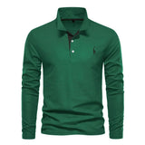 Evren - Mens Long Sleeve Polo Shirt