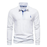 Evren - Mens Long Sleeve Polo Shirt